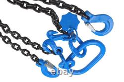 2 Leg Lifting Chain Sling 1 Mtr 8Mm G80 2.8 Ton Tonne Adjustable US Pro 9109