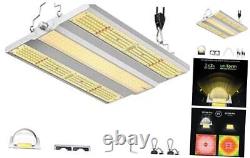 2024 XS1500 Pro LED Grow Light with New-gen Lens, Dimming Daisy Chain Full 3x3