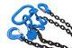 Chain Sling 2.8 Ton 2 Leg With 2 Clevis Grab Hook G80 8mm 1m Us Pro 9109