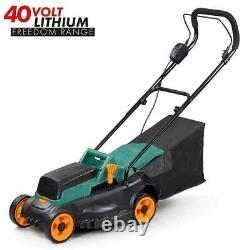 Cordless Professional Eckman Lawnmower Freedom 40v Lithium Garden Power Tool