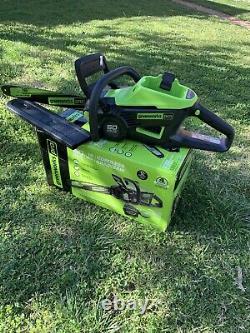 Greenworks pro 60V chainsaw CS60L00 16 Bar Tool Only Chain Saw