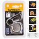Komelon Tape Measure Measuring Tape Line Pocket Mini Key Chain Ring Carabiner 3m