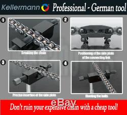 Kellermann KTW 2.5 Professional Chain Breaker / Riveter / Splitter Tool for BMW
