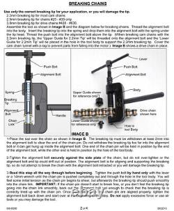 Motion Pro Chain Breaker Kit & Riveting Tool 520 525 & 530 Pitch ATV Motorcycle