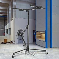 Professional 154lbs 11Ft Drywall Panel Sheet Lift Hoist Plasterboard Lifter Tool