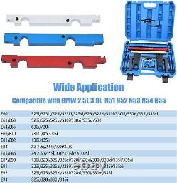 Professional BMW Camshaft Alignment & Timing Tool Set with Ergonomic Blue Case