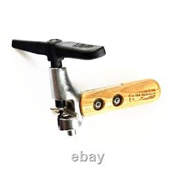 Professional Universal Chain Rivet Tool 5-12 Speeds 3/32-3/16'' Wooden Handle +