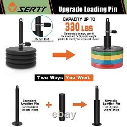 SERTT LAT Pulldown Pulley System Gym, Upgraded LAT and Lift Cable Machine Att