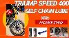 Triumph Speed 400 Self Chain Lube Paddock Stand High Pressure Clean With Bosch 1500w