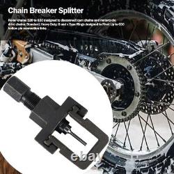 Casseur de chaîne de moto professionnel et séparateur pour les passionnés de bricolage