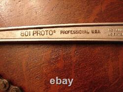 Clé à chaîne Vintage Proto Professional 801 OUTIL USA 12 Chaîne en excellent état