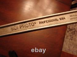 Clé à chaîne Vintage Proto Professional 801 OUTIL USA 12 Chaîne en excellent état