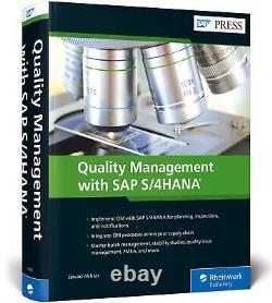 Gestion de la qualité avec SAP S/4HANA (SAP PRESS) (D'OCCASION)