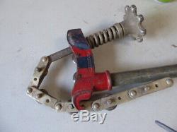 Outils Talon Simplex Chain ​​2/1 Sol Pipe Cutter Professional Rayon De Coupe 1-6