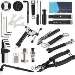 Outils de réparation pour vélo professionnel Multitool Chaînes Pédale BB Clé hexagonale Clef plate