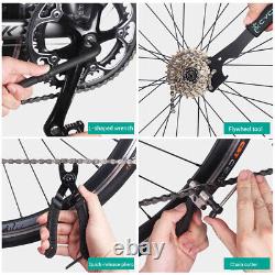 Outils de réparation pour vélo professionnel Multitool Chaînes Pédale BB Clé hexagonale Clef plate