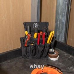 Pochette à outils professionnelle en Cordura durable et lavable avec 18 poches